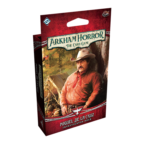 Miguel de la Cruz Investigator Deck - Fantasy Flight Games Miguel de la Cruz Investigator Deck - Fantasy Flight Games