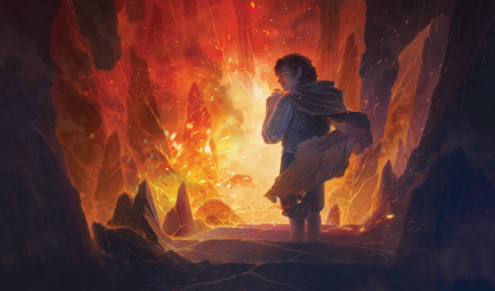 Image result for lotr lcg mountain of fire art