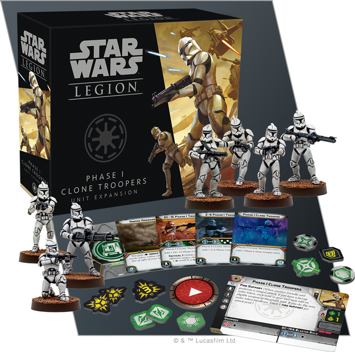 STAR WARS LEGION gioco da tavolo CLONE WARS fantasy flight games IN INGLESE  età 14+