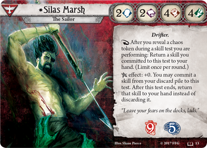 [Cartes Promotionnelles][MàJ] Dirge of Reason (Roland) / To Fight the Black Wind (Carolyn) / Deep Gate (Silas) - Page 3 Nah13_card_silas-marsh