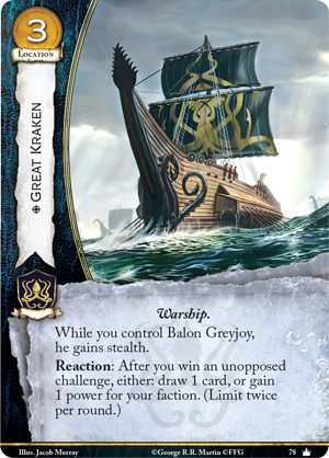 [Coreset] Avant-premières Greyjoy (Spoil) Great-kraken